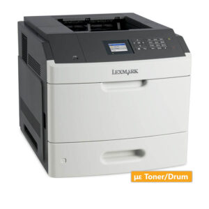 Used Laser Printer Lexmark MS810n Mono Δικτυακός (με Toner/Drum)
