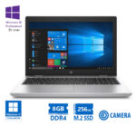 HP (A-) ProBook 650G4 i3-8130U/15.6”/8GB DDR4/256GB M.2 SSD/DVD/Camera/10P Grade- A Refurbished Lapt