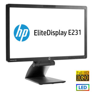 Used (A-) Monitor E231 LED/HP/23"FHD/1920x1080/Wide/Black/Grade A-/D-SUB & DVI-D & DP & USB HUB