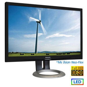 Used (A-) Monitor 241S4LSB LED/Philips/24”FHD/1920x1080/Wide/Neo-Flex Stand/Black/Grade A-/D-SUB & D