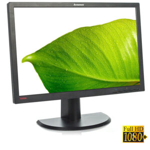 Used (A-) Monitor L2440p TFT/Lenovo/24”FHD/1920x1200/Wide/Black/Grade A-/D-SUB & DVI-D