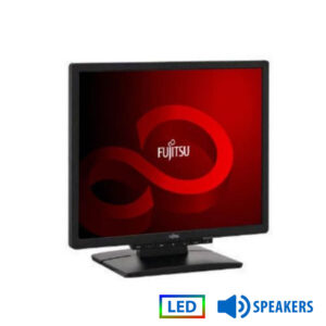 Used Monitor E19-x LED/Fujitsu/19"/1280x1024/Black/W/Speakers/D-SUB & DVI-D