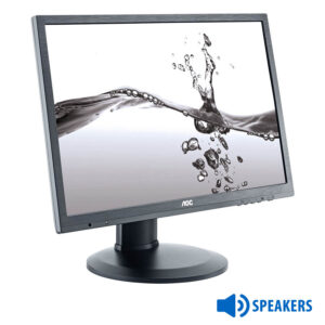 Used Monitor E2260P LED/AOC/22"/1680x1050/Wide/Black/w/Speakers/D-SUB & DVI-D