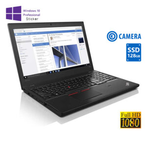 Lenovo (B) ThinkPad T560 i5-6300U/15.6"FHD/4GB DDR3/128GB SSD/No ODD/Camera/10P Grade A Refurbished